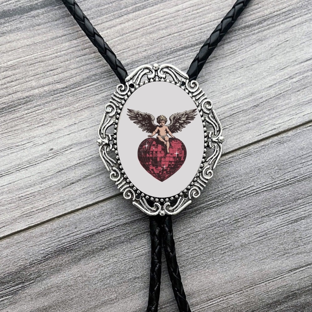 Valentine’s Day Bolo Tie for western accessory 