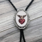 Valentine’s Day Bolo Tie for western accessory 