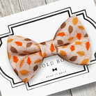 Dog Bow Tie or Cat Bow tie- Cider Autumn Leaves