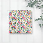 Wonderland Garden pocket square for wedding.