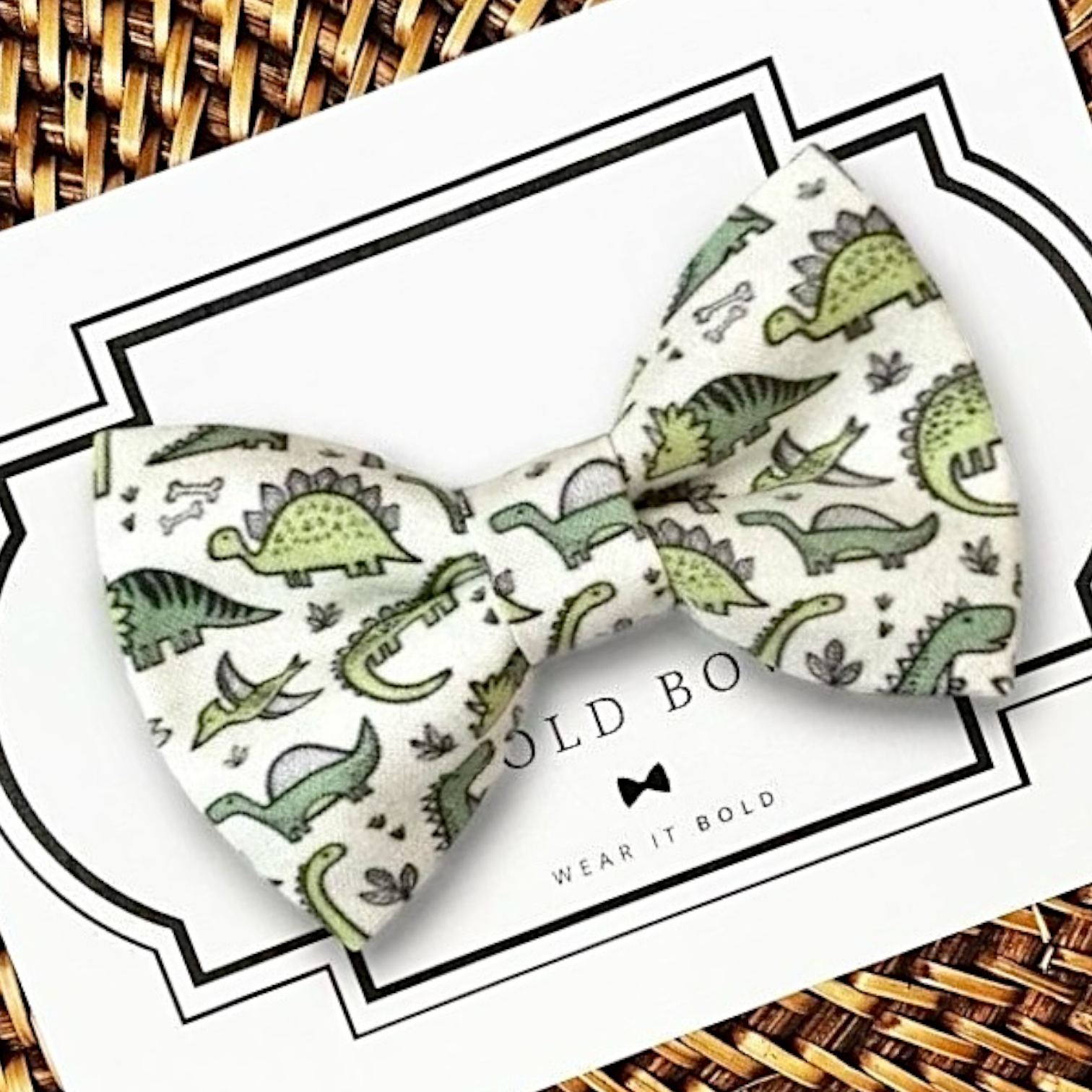 Dinosaur dog bow tie or cat bow tie 