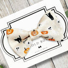 Neutral Halloween Dog Bow Tie for Dog Collar and Cat Collar