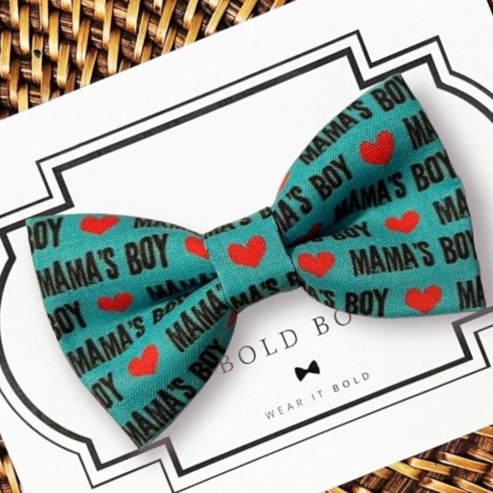 Valentines Day dog bowtie or cat bowtie for pet collar accessory.