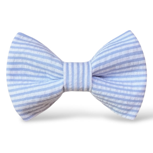 Light Blue Seersucker Bow Tie – The Bold Bow Tie