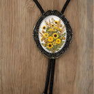 Leather bolo tie for men and women.