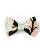 Pink Floral bow tie for men and boys for weddings.