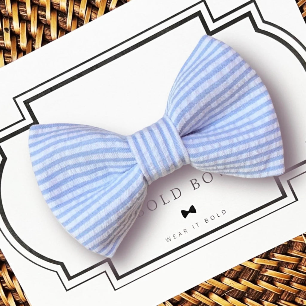 a close up of a bow tie on a card