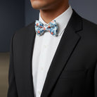 Floral Bow Tie for Weddings – Groom & Groomsmen Wedding Accessory