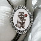 Raccoon Bolo Tie, Valentine’s Day Western Accessory