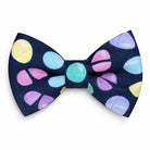 Easter egg bow tie for Easter for toddlers and men pattern on a white background