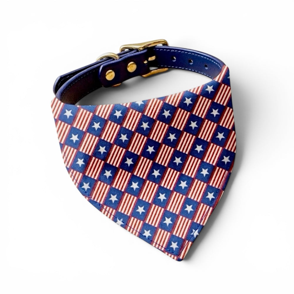 4th of July Stars & Stripes Dog Bandana