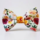 Wildflower Floral men’s bow tie for wedding, ring bearers and groomsmen.