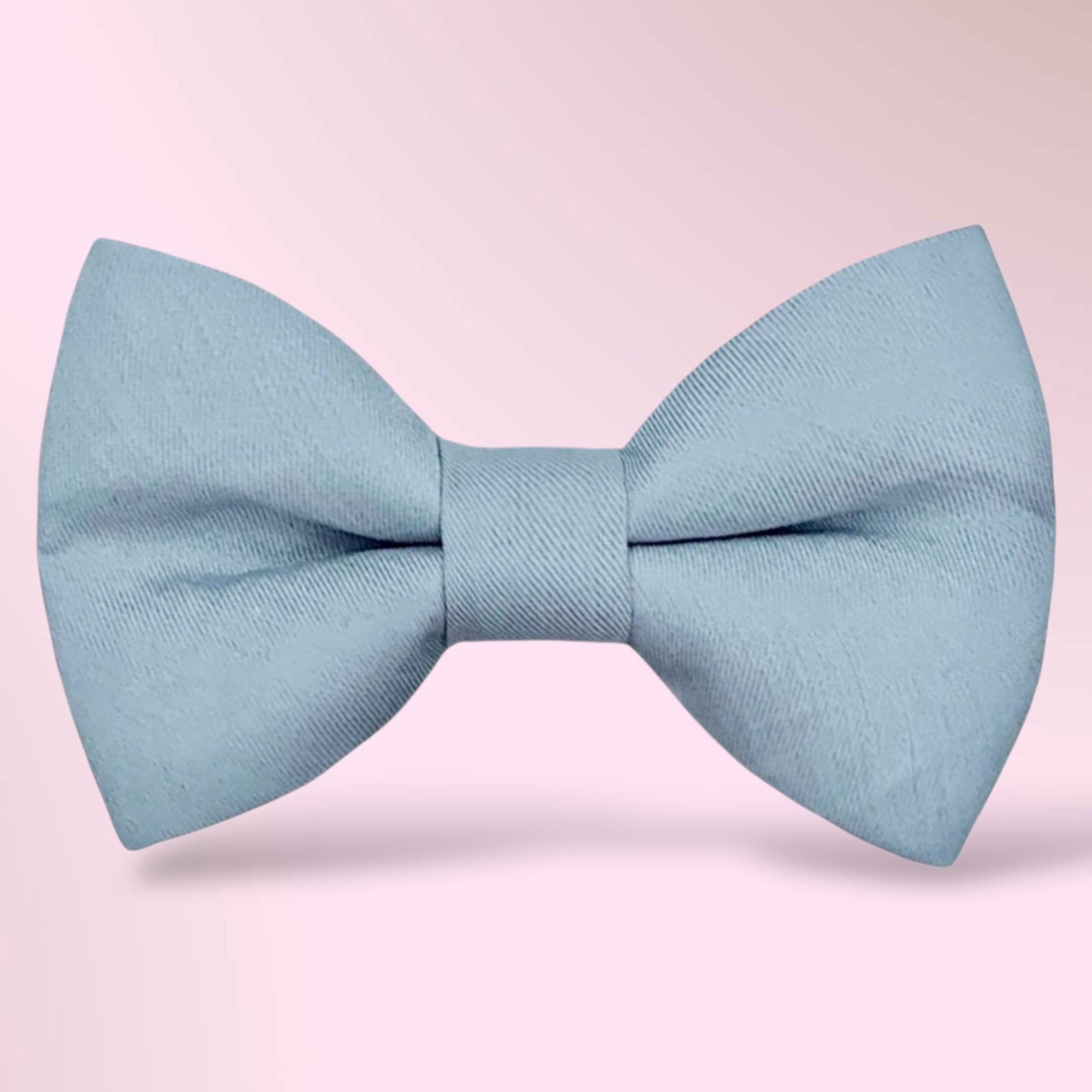 Dusty Blue Hair Bow for flower girl or hair clip
