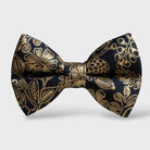 Black & Gold Hair Bow