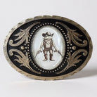 Frog belt buckle for cowboy or cowgirl accessory.