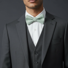 Sage Green Bow Tie for Men, Groomsmen, Ring Bearers & Weddings