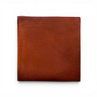 Pocket square for men in orange fabric.