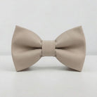 Tan bowtie for men