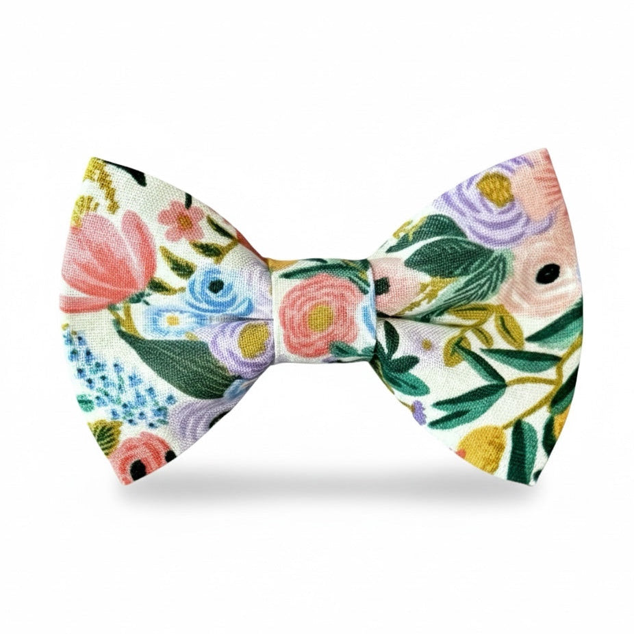 Floral bow tie for men, boys and groomsmen ties for weddings.