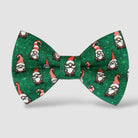 Gnome Green Christmas Hair Bow