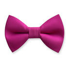 Fuchsia Pink Bow Tie for a wedding, groomsmen ties and ring bearer outfit.