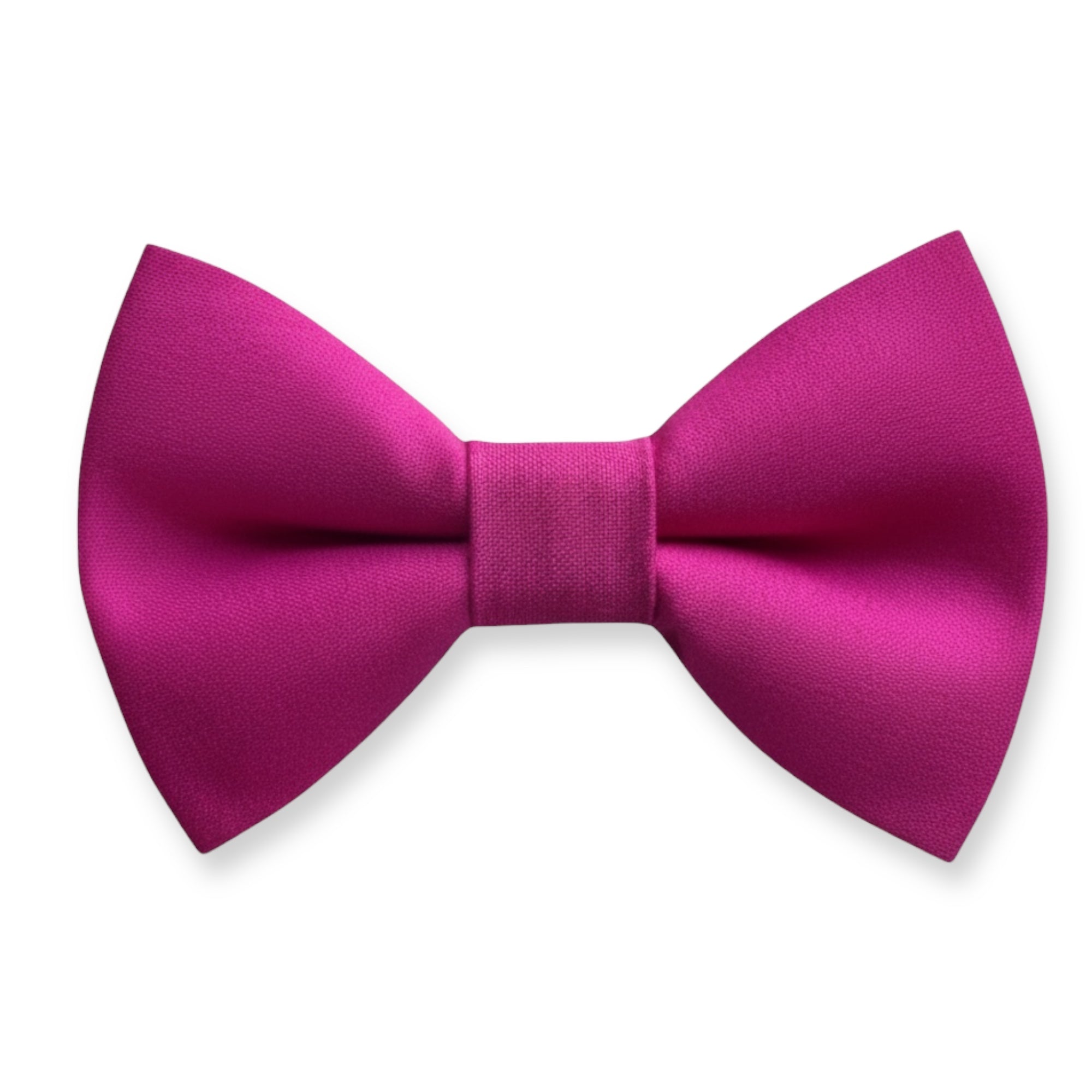 Fuchsia Pink Bow Tie for a wedding, groomsmen ties and ring bearer outfit.
