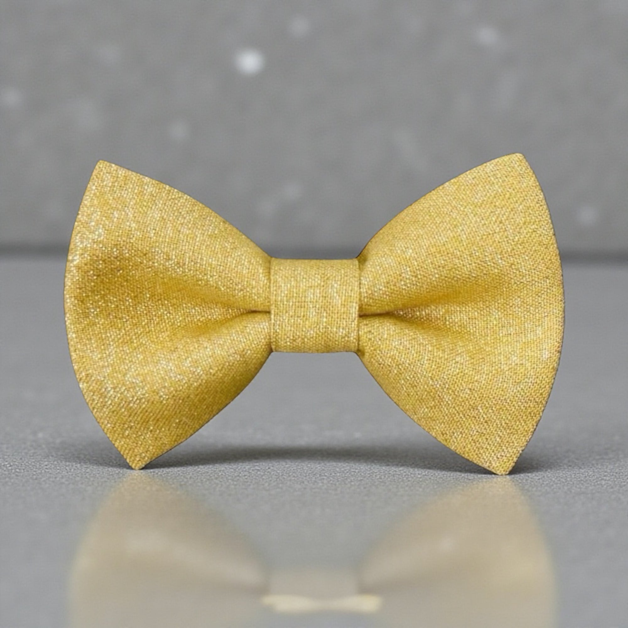 Gold Bow Tie – Wedding & New Year’s Eve Formal Bow Tie for Grooms & Parties
