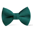 Emerald Green Bow Tie for weddings, groomsmen and ring bearers.