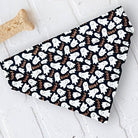 Halloween Ghost Dog Bandana or Cat Bandana- Slip on over the collar