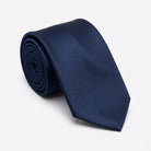 Navy men’s tie for wedding, groomsmen and grooms.