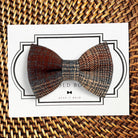 Autumn Plaid Dog Bow Tie for Dog Collar and Cat Collar
