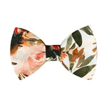 Load image into Gallery viewer, Ivory Terracotta Floral Cotton Bow Tie

