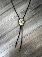 Load image into Gallery viewer, Bolo Tie- Vintage Rose
