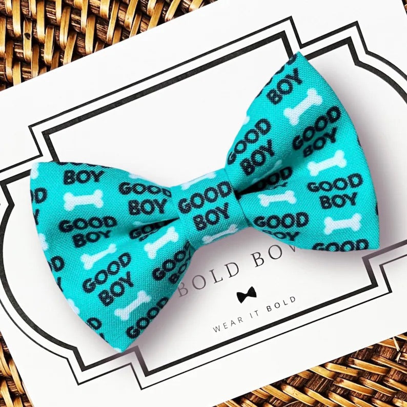Good Boy Dog Bow Tie for Dog and Cat Collar