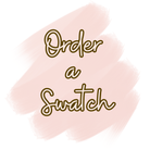 Text 'Order a Swatch' on a pink background