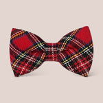Load image into Gallery viewer, Red Tartan Plaid Hair Bow
