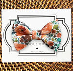 Load image into Gallery viewer, Sunset Floral Bow Tie for Dog and Cat Collar
