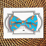 Load image into Gallery viewer, Blue Dog Bone Bow Tie for Dog and Cat Collar
