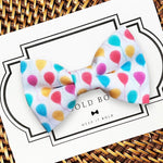 Load image into Gallery viewer, Balloon Birthday Bow Tie for Dog Collar or Cat Collar
