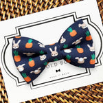 Load image into Gallery viewer, Garden Easter Bunny Dog Bow Tie or Cat Bow Tie

