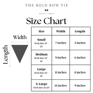 the size chart for a size chart