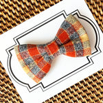 Load image into Gallery viewer, Fall Flannel Bow Tie
