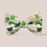 Load image into Gallery viewer, Green Lucky Charms St. Patrick&#39;s Day Hair Bow
