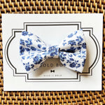 Load image into Gallery viewer, Floral Spring Dog Bow Tie or Cat Bow Tie Gift Set
