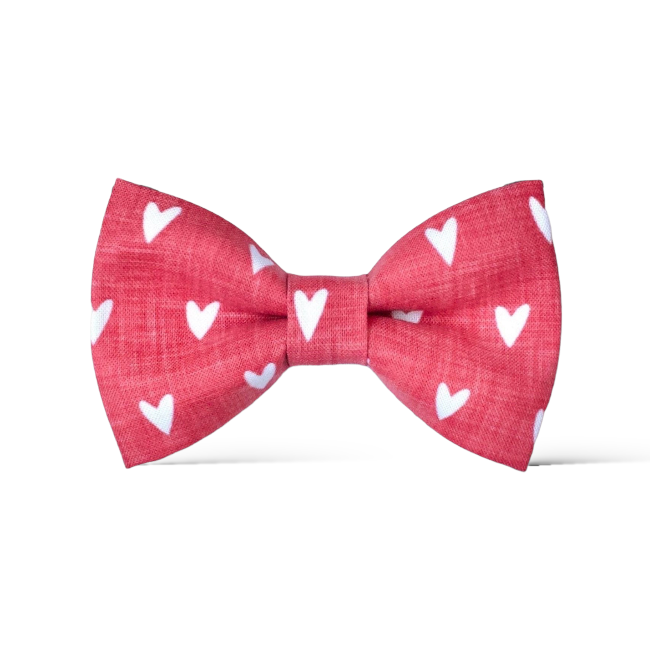 Red Hearts Bow Tie