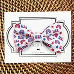 Load image into Gallery viewer, USA Bow Tie for Dog Collar or Cat Collar
