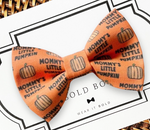 Load image into Gallery viewer, Mommy&#39;s little Pumpkin Halloween Bow Tie for Dog Collar and Cat Collar

