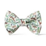 Load image into Gallery viewer, Whimsical Reindeer Cotton Bow Tie
