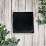 Load image into Gallery viewer, Black Satin Pocket Square
