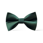 Load image into Gallery viewer, Emerald Green Satin Bow Tie
